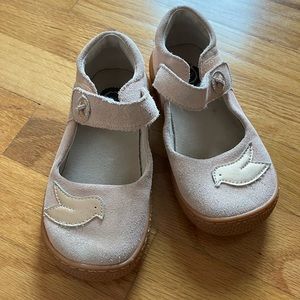 Livie & Luca taupe Mary Jane shoes